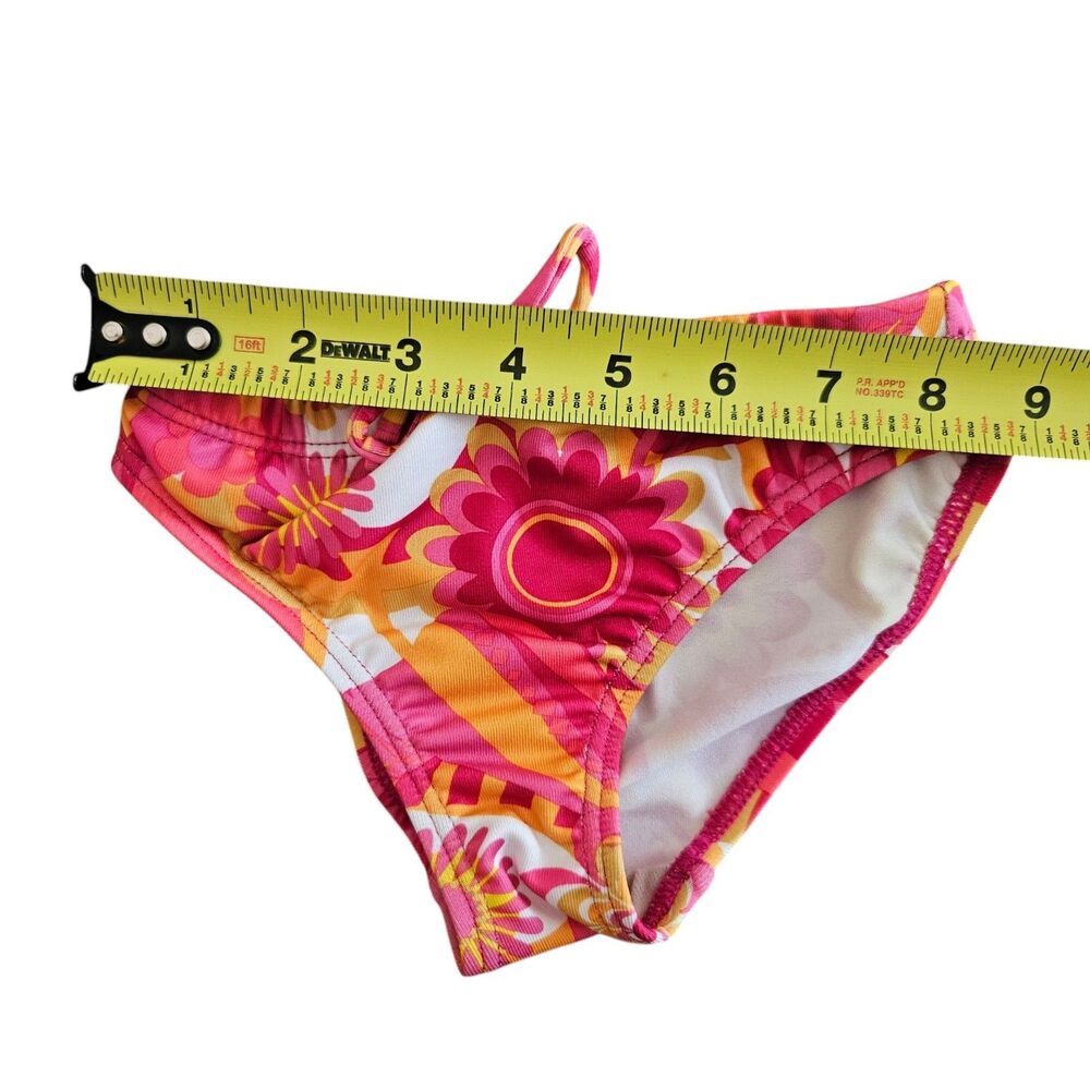 NWT 3 Speedo Girls Swimsuits Size 4 One Piece Two Piece Y2K Vintage Deadstock - Picture 11 of 13